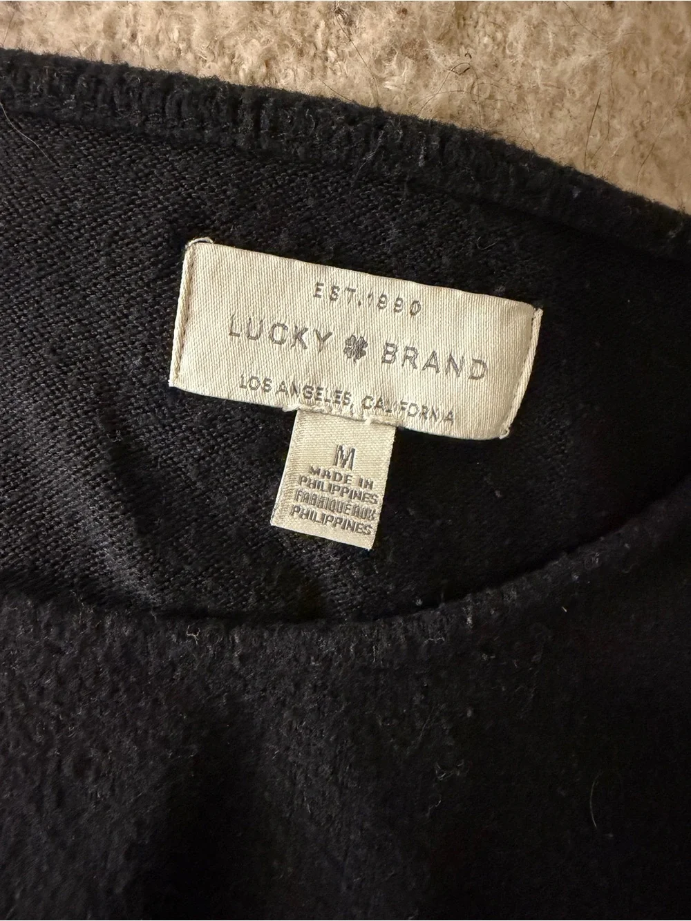 Lucky Brand knit Long-Sleeve top